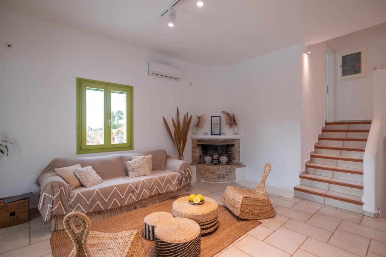Ventu Paros Villa Márpissa Exterior foto