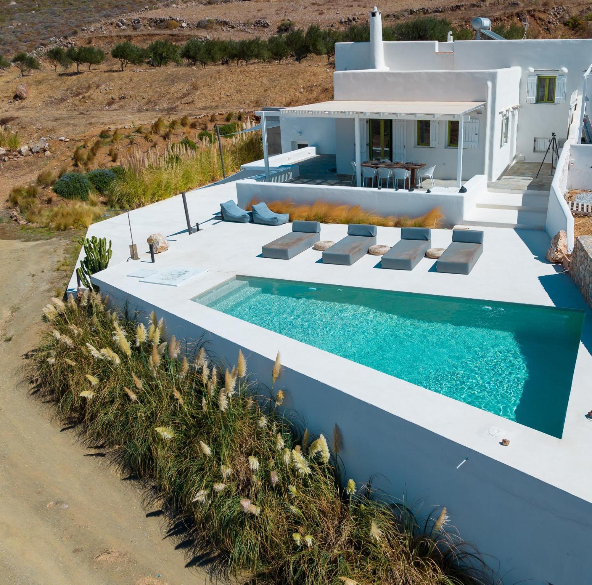 Ventu Paros Villa Márpissa Exterior foto